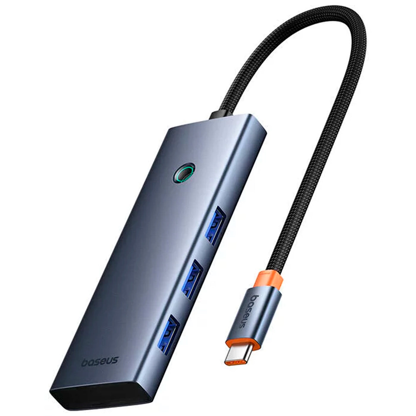 Adaptador HUB Space Grey Baseus UltraJoy Series 7-Puertos（Tipo-C a HDMI4K@60Hz ） - Achorao