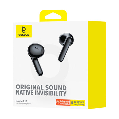 Audifonos Bluetooth Baseus Bowie E13 True Wireless Galaxy Black - Achorao