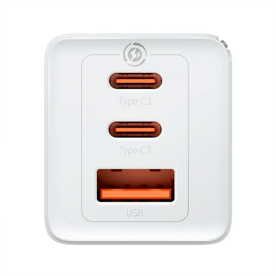 Cargador de carga rápida Baseus de 65w GaN5 Pro 2c+u 65w US - Achorao