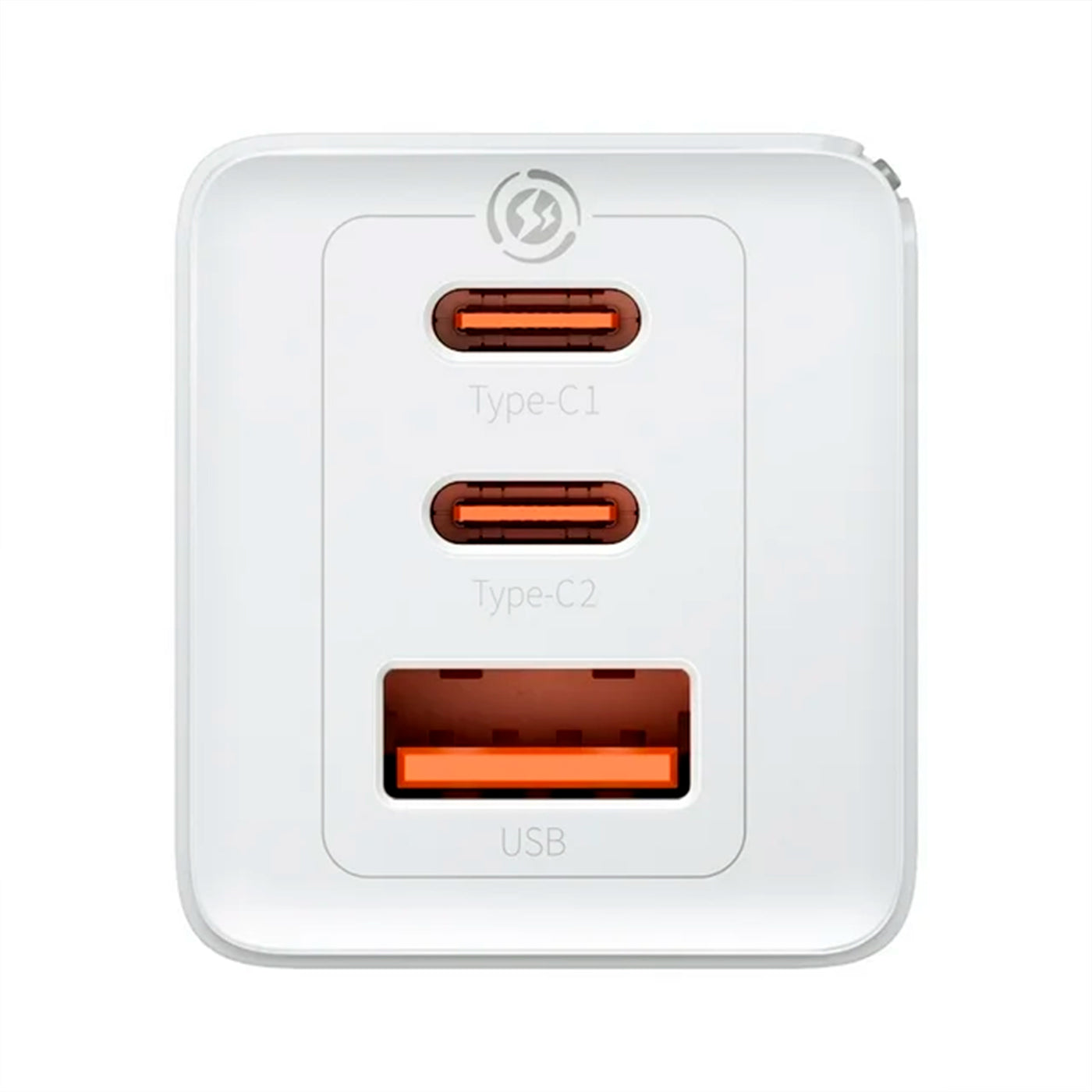 Cargador de carga rápida Baseus de 65w GaN5 Pro 2c+u 65w US - Achorao