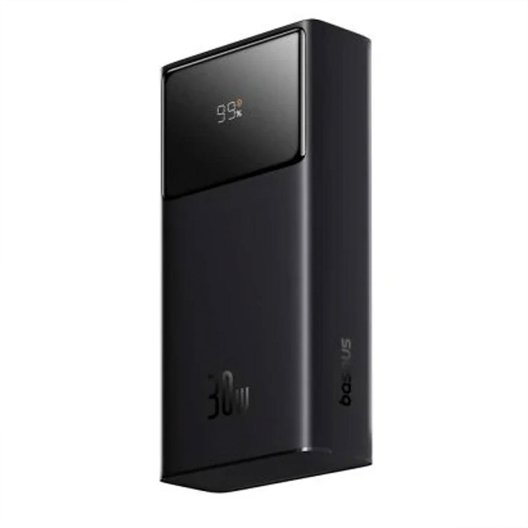 Power Bank de carga rápida con pantalla digital 20000mAh 30W Cluster Black Baseus Star-Lord - Achorao