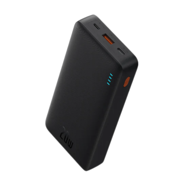 Power Bank de carga rápida Airpow 10000mAh 20W Black Baseus（Con cable de carga Simple Series USB a Tipo-C 30cm ） - Achorao