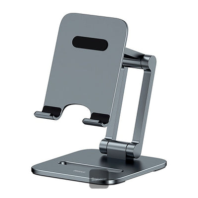 Soporte para celulares Baseus Biaxial Plegable Metal Gris - Achorao