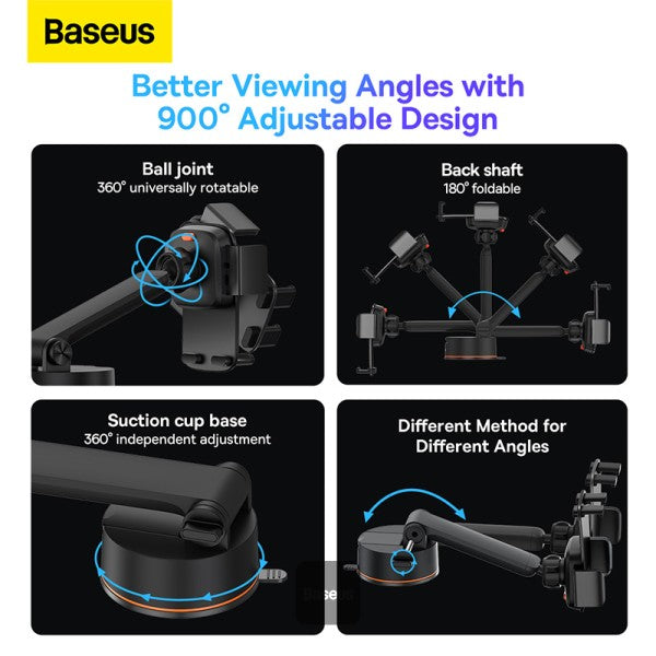 Soporte Para Celulares Baseus Clamp Holder Pro (Versión de la Copa de Subastas) - Achorao