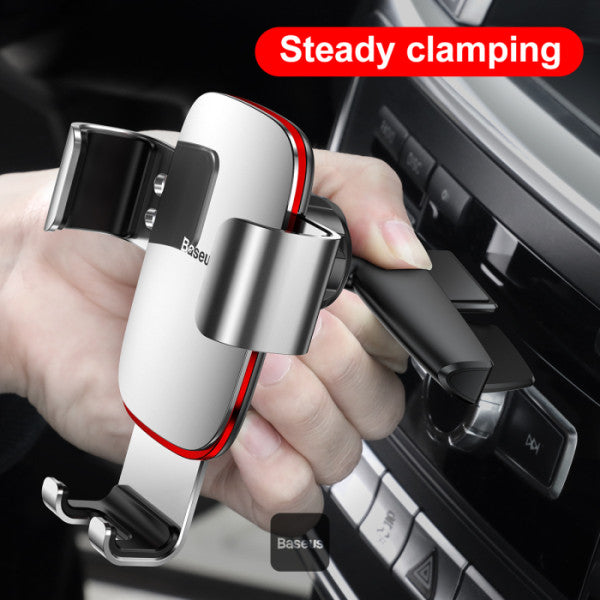 soporte premium para teléfono de automóvil con ranura para CD Baseus Metal Age Gravity Car Mount DEMO - Achorao