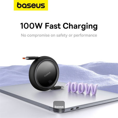 Baseus Cable Retráctil Free2Pull USB-C 100W - Achorao