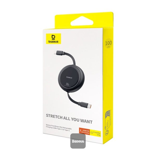 Baseus Cable Retráctil Free2Pull USB-C 100W - Achorao