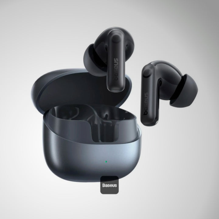 Audífonos Inalámbricos BASEUS BP1 PRO con cancelación de ruido, IP55, Batería de 55 horas, 6 micrófonos IA