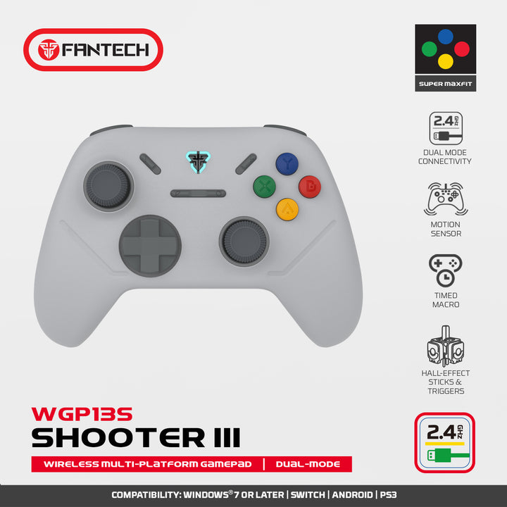 Gamepad FANTECH Shooter III WGP13S Supermaxfit - Achorao