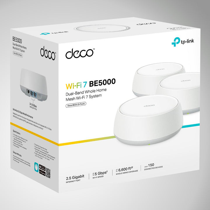 Tp Link Deco BE25 (3 Pack) BE5000 Whole Home Mesh - Achorao