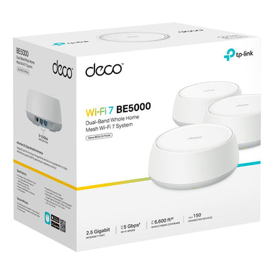 Tp Link Deco BE25 (3 Pack) BE5000 Whole Home Mesh - Achorao