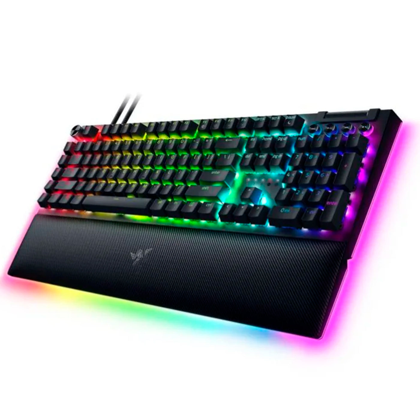 Teclado gamer Razer Blackwidow V4 Pro Yellow Switch US Chroma Black - Achorao