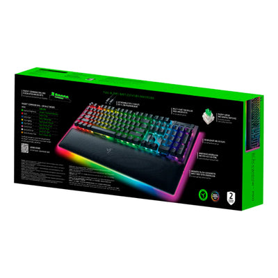 Teclado gamer Razer Blackwidow V4 Pro Yellow Switch US Chroma Black - Achorao
