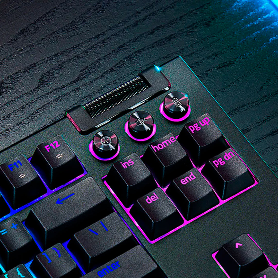 Teclado gamer mecánico Razer BlackWidow V4 TKL, inalámbrico HyperSpeed, switch Orange - Achorao