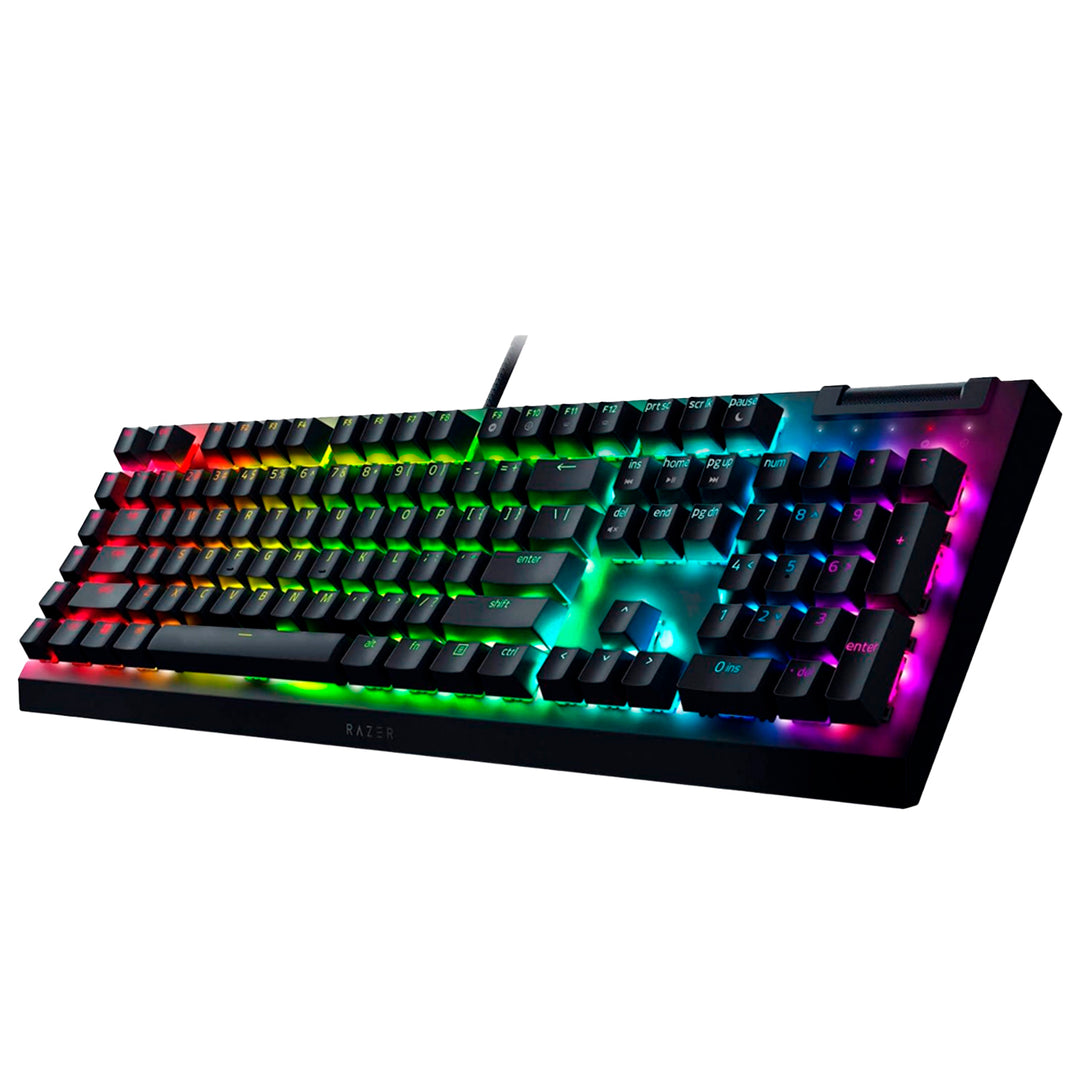 Teclado Gamer Razer Blackwidow V4 X Mechanical Switch Green US Chroma - Achorao