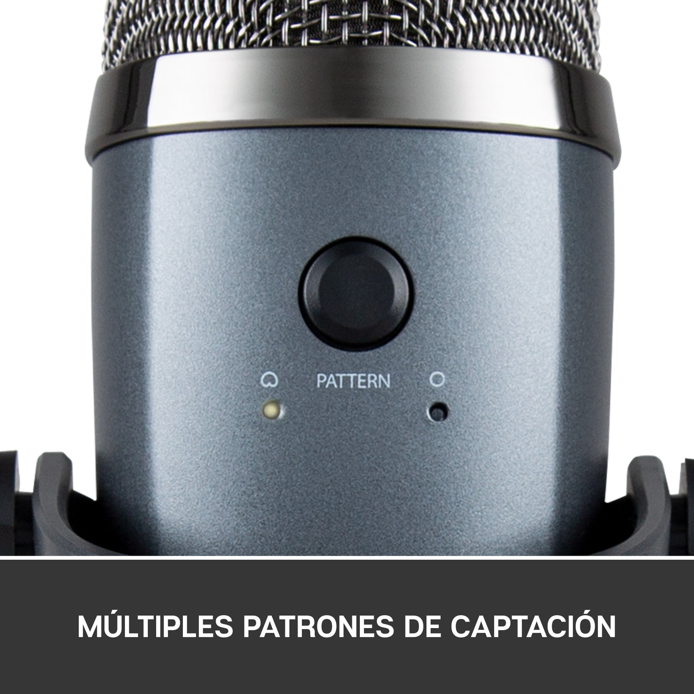 Micrófono Blue Yeti Nano Cardioide Omnidireccional USB - Achorao