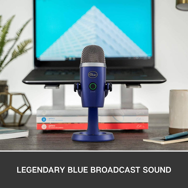 Micrófono Blue Yeti Nano Cardioide Omnidireccional USB - Achorao