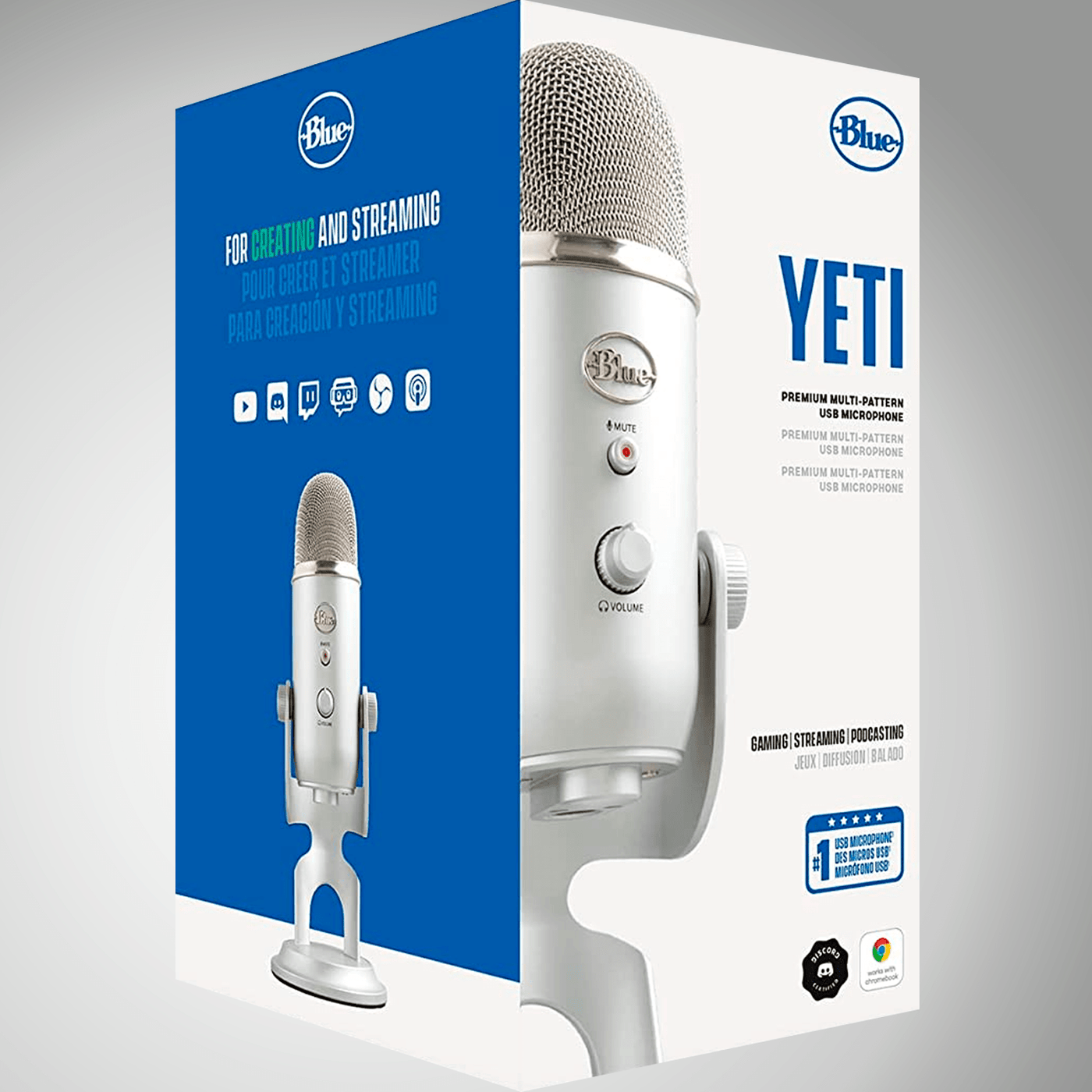 Micrófono Profesional Blue Yeti USB Plug and Play - Achorao