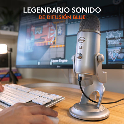 Micrófono Profesional Blue Yeti USB Plug and Play - Achorao