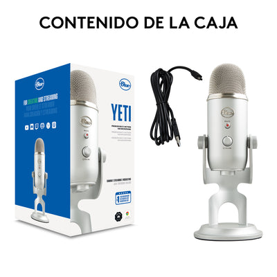 Micrófono Profesional Blue Yeti USB Plug and Play - Achorao