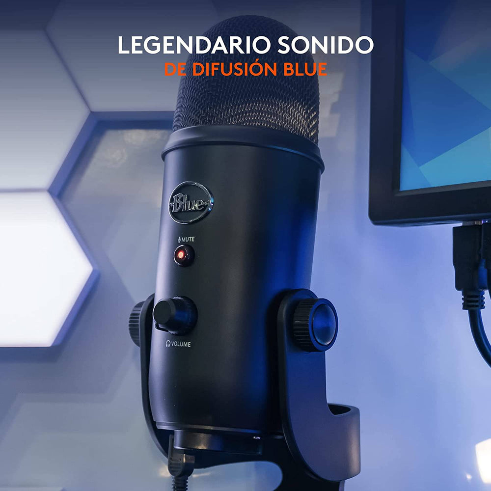 Micrófono Profesional Blue Yeti USB Plug and Play - Achorao