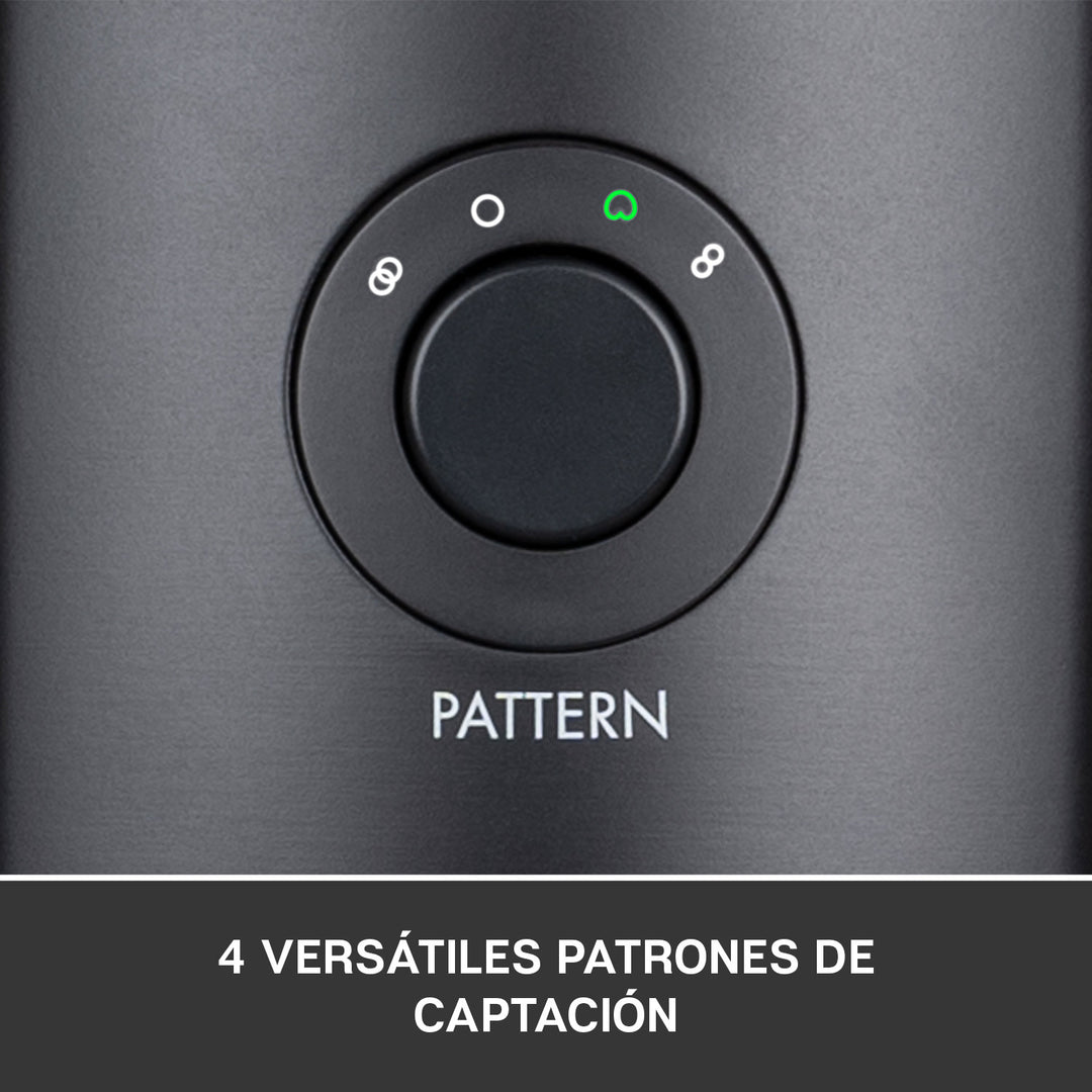 Micrófono Blue Yeti X USB Plug and Play / 4 patrones polares - Achorao