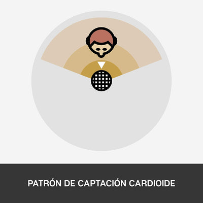 Micrófono Blue Snowball Ice Cardioide USB Plug and Play Black - Achorao