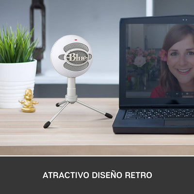 Micrófono Blue Snowball Ice Cardioide USB Plug and Play Black - Achorao