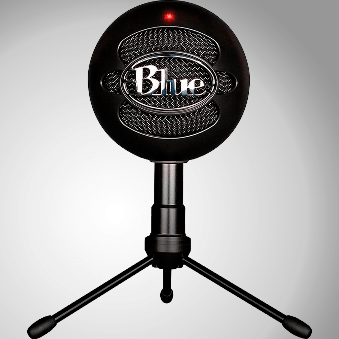 Micrófono Blue Snowball Ice Cardioide USB Plug and Play Black - Achorao