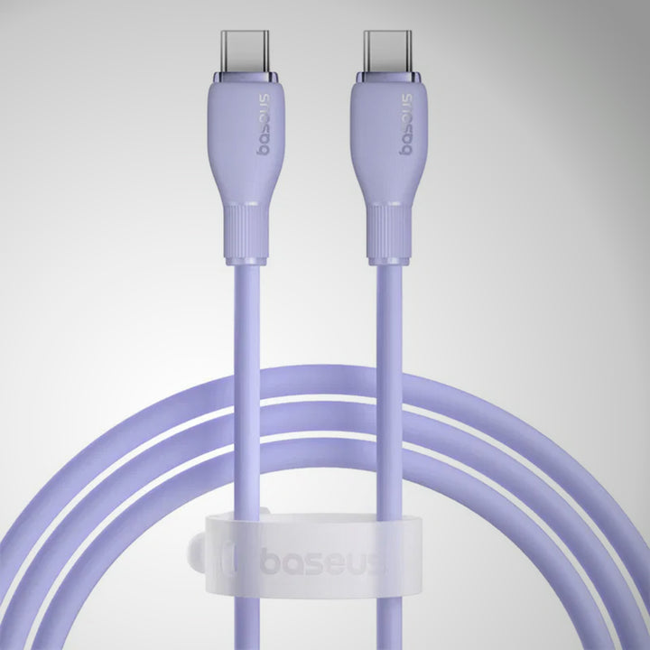 Cable Baseus Pudding Series tipo C a C 100W 2m - Achorao