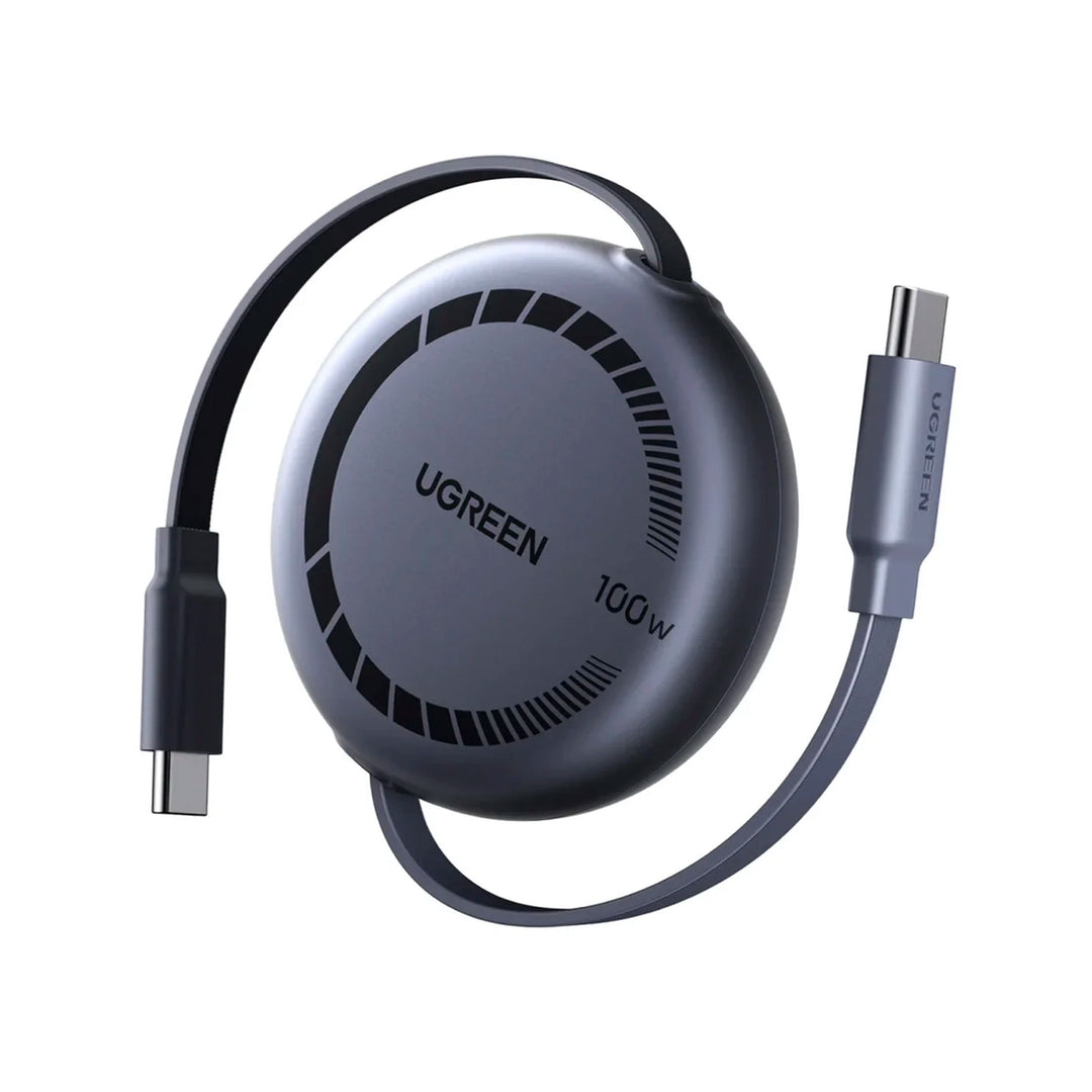 Cable retráctil UGREEN Nexode USB-C to USB-C PD Fast Charging 100W Max 1m L531