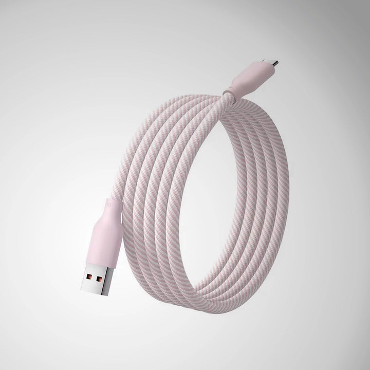 Cable Magnético Xiaomi 6A Carga Súper Rápida USB-A a USB-C 1m Rosa