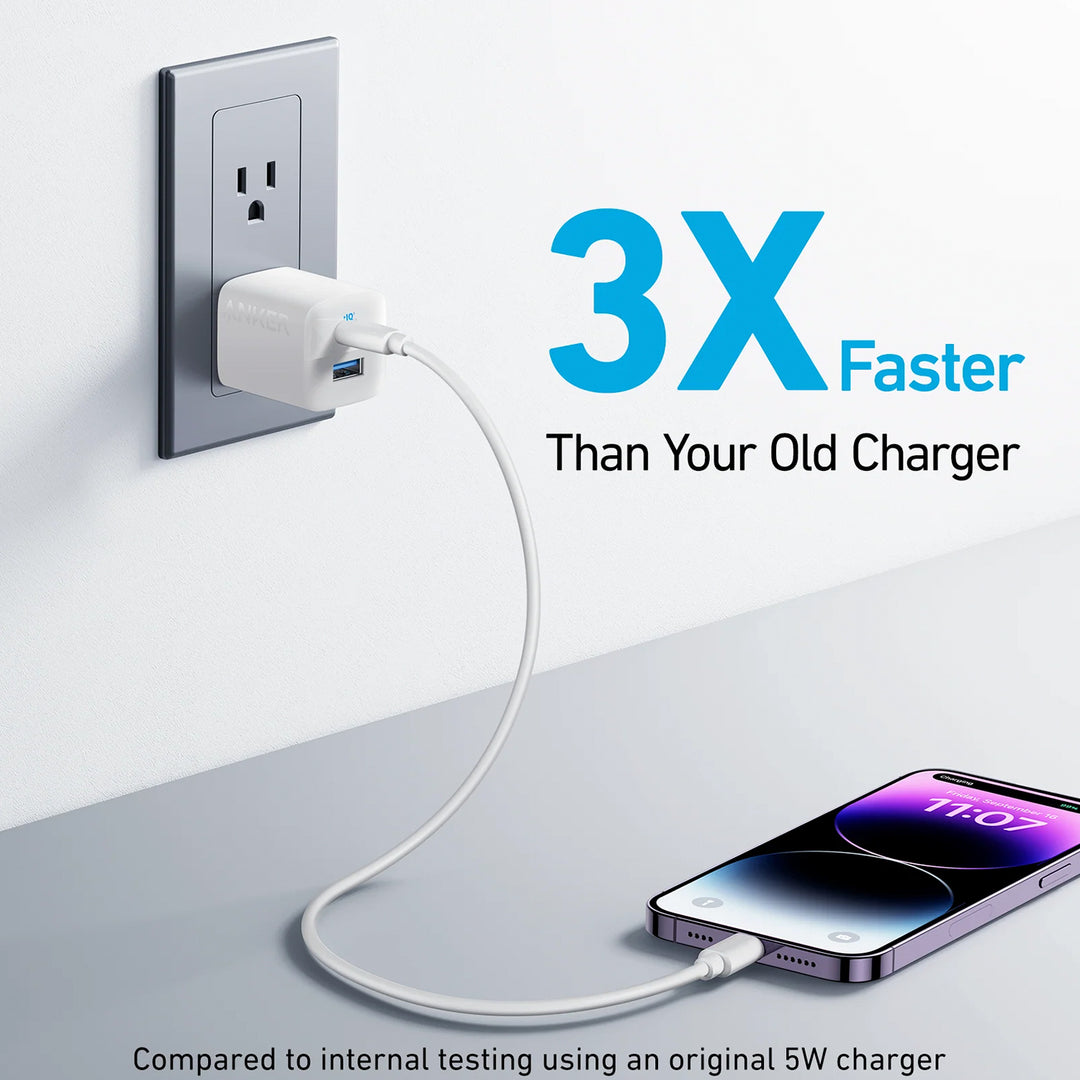 Cargador rápido ANKER 323 CHARGER 33w black iteration special