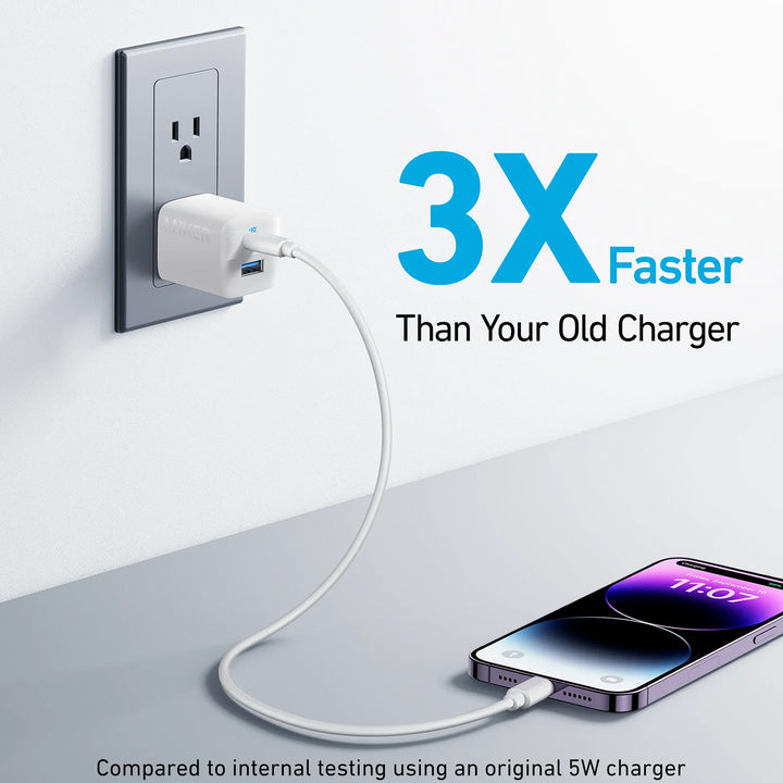 Cargador rápido ANKER 323 CHARGER 33w black iteration special