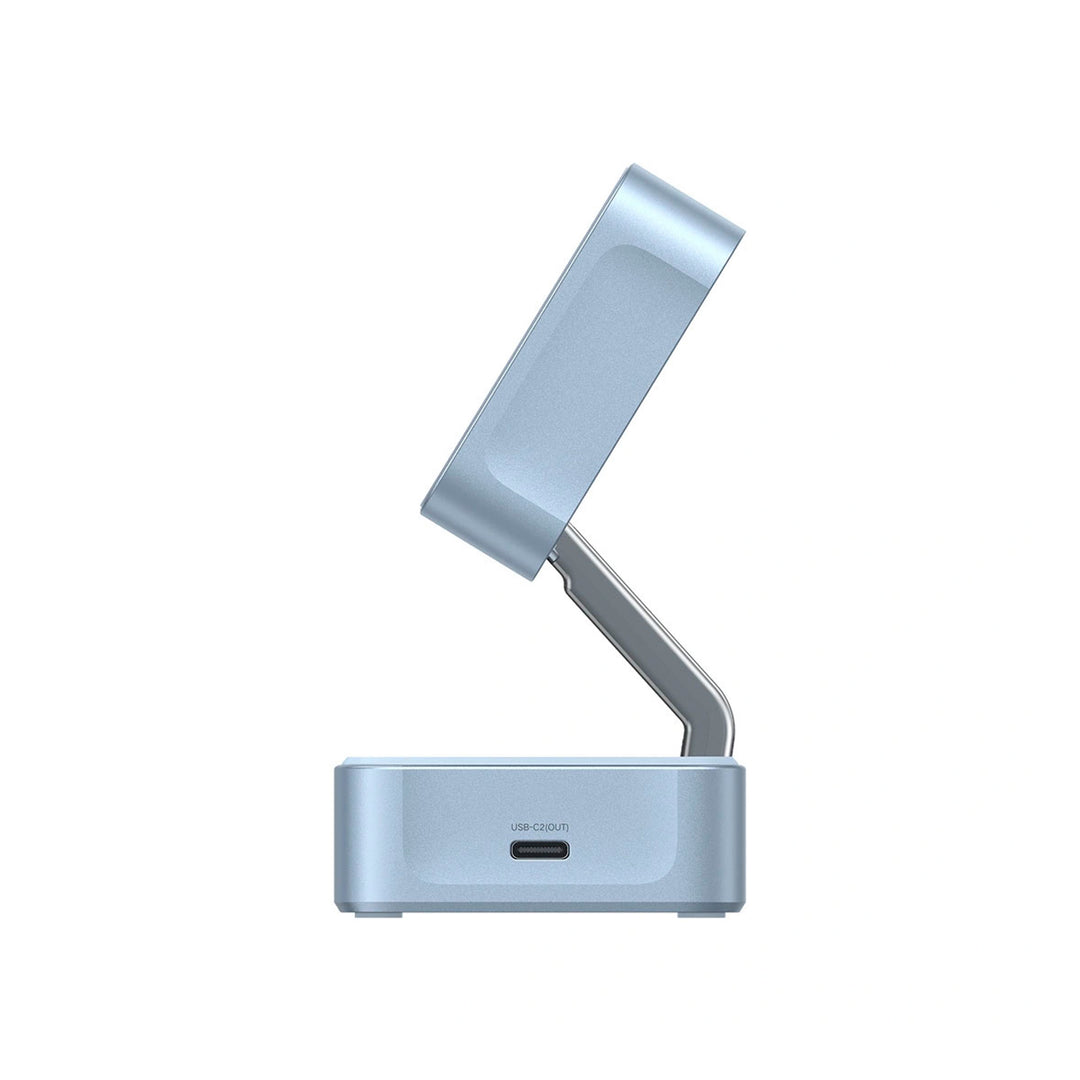 Estaciòn de carga magnética Ugreen MagFlow Qi2 25W MagSafe 2 en 1 W752 - Achorao