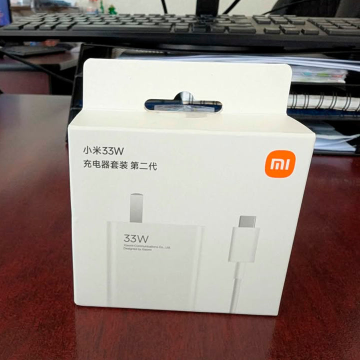 Cargador Turbo de 33W Xiaomi MI, modelo MDY-11-EX. - Achorao