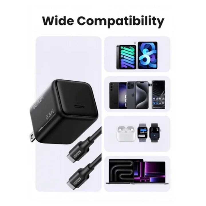 Cargador UGREEN 25W USB-C GaN Fast Charger US X517