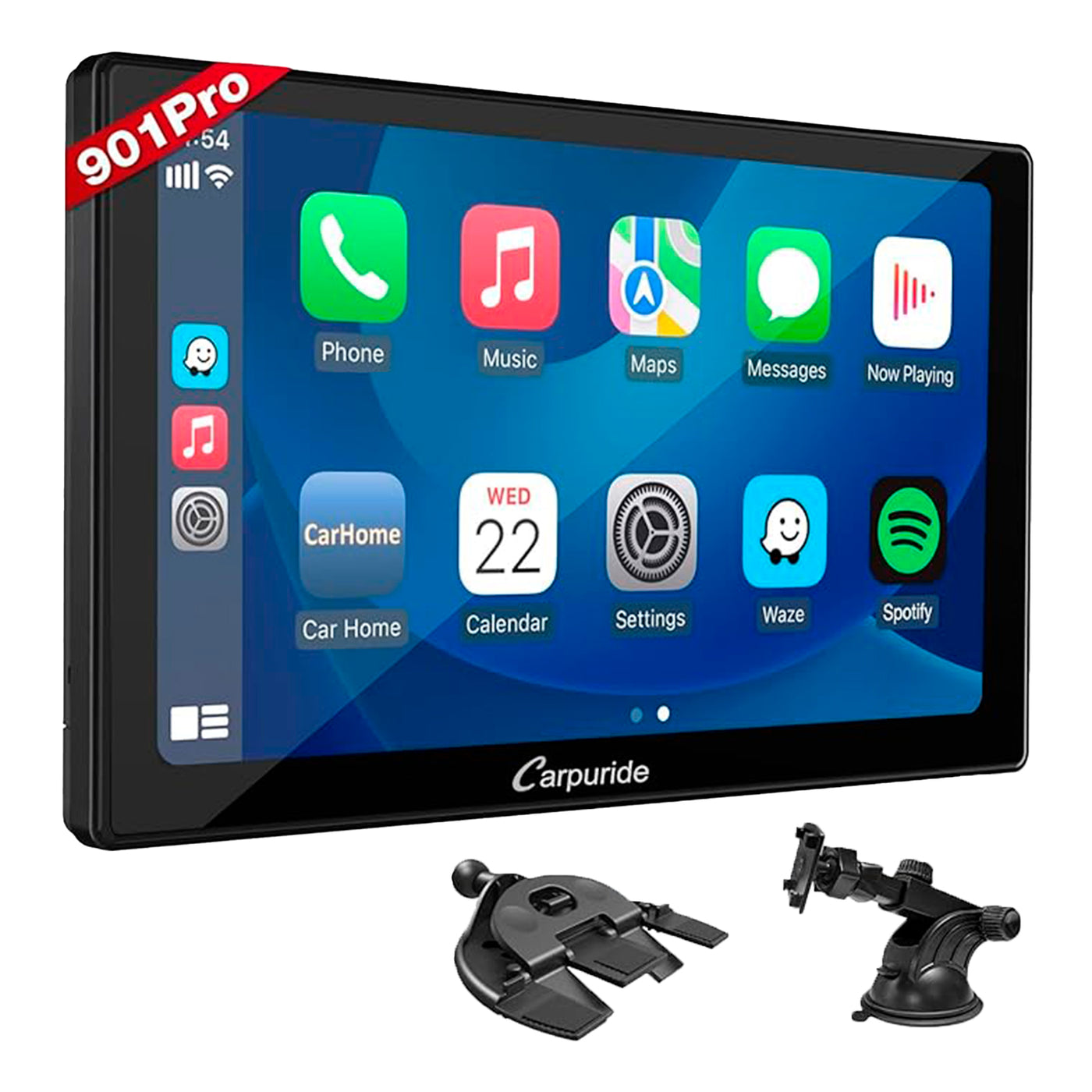 Demo HD Display - Pantalla tàctil portátil Carpuride 901 pro 9" BT/USB/Audio/Video - Achorao