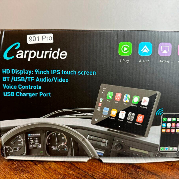 Demo HD Display - Pantalla tàctil portátil Carpuride 901 pro 9