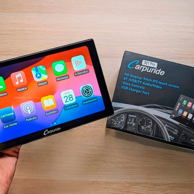 Demo HD Display - Pantalla tàctil portátil Carpuride 901 pro 9" BT/USB/Audio/Video - Achorao