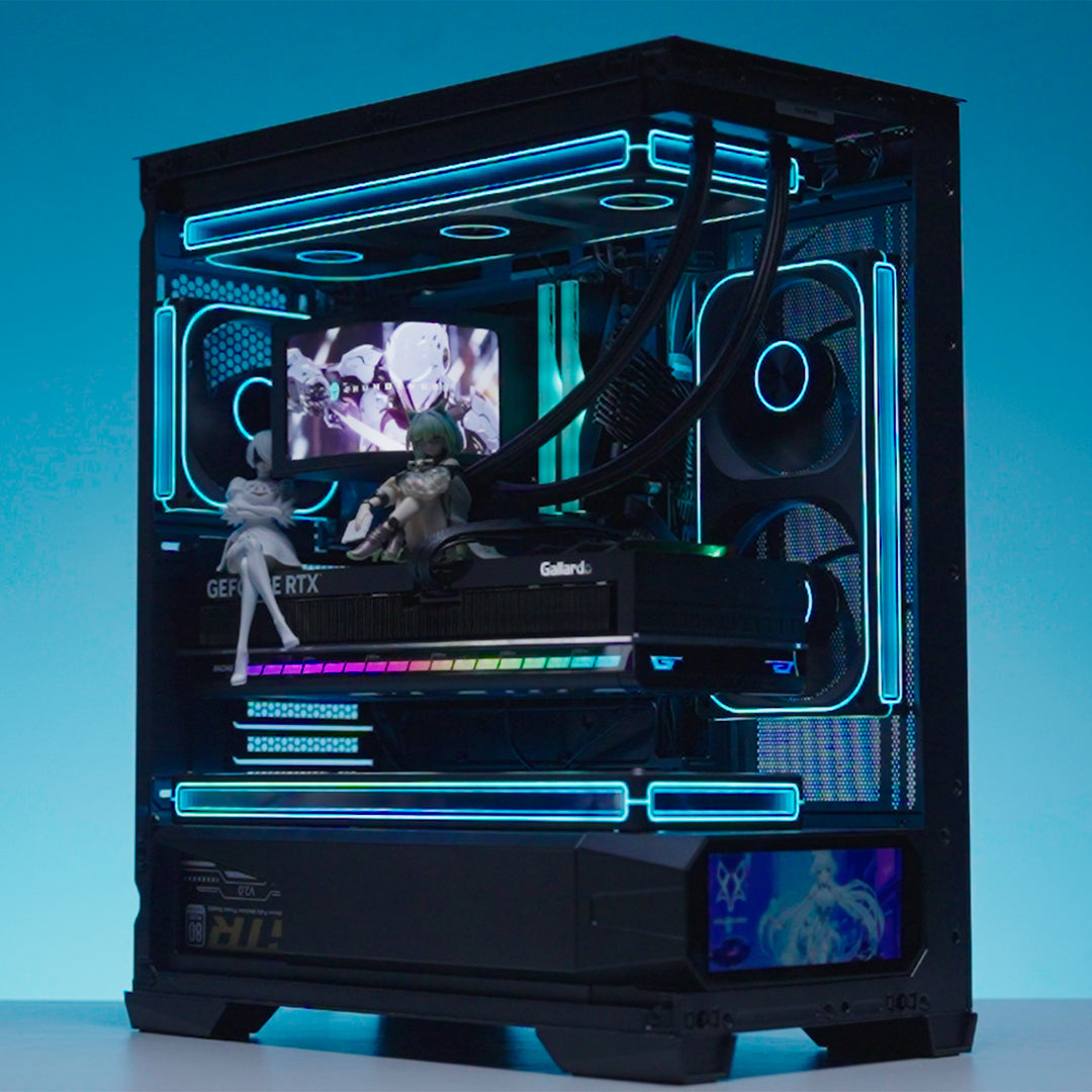 Case THUNDEROBOT Blackwarrior RAINBOW, ATX - Achorao