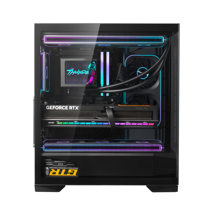 Case THUNDEROBOT Blackwarrior RAINBOW, ATX - Achorao