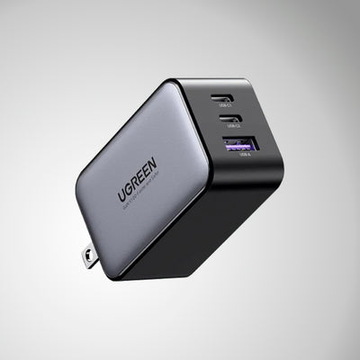 Cargador rápido UGREEN Nexode GaN de 65 W (2C1A) CD244 - Achorao