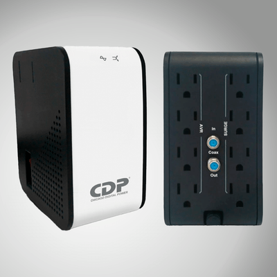 Estabilizador Cdp R2c-avr1008i 1000va/500w 8 Salidas - Achorao