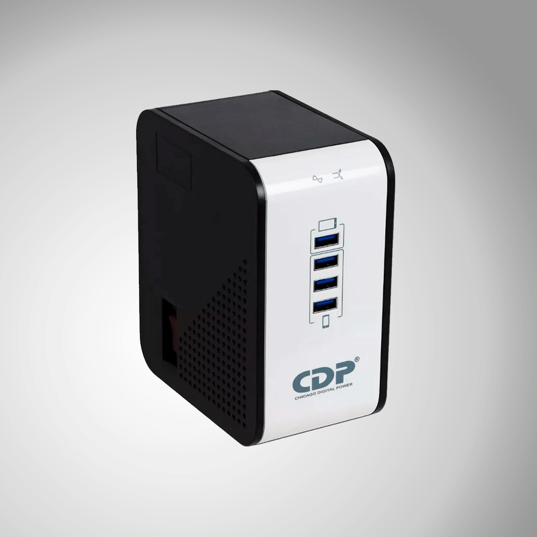 Estabilizador Cdp R2cu-avr1008i 1000va/500w 08 Tomas 4 Puertos - Achorao