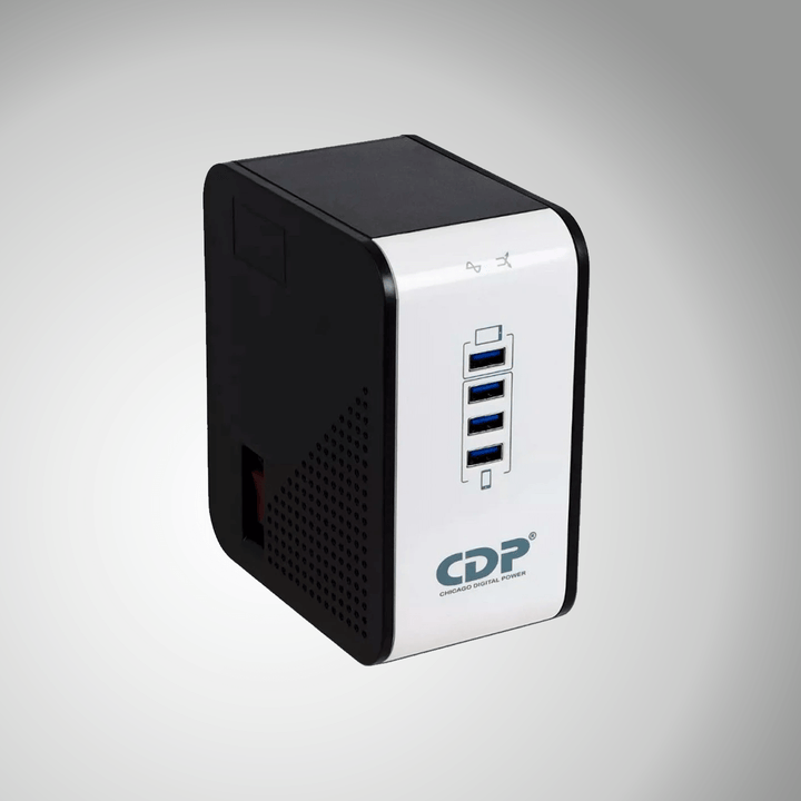 Estabilizador Cdp R2cu-avr1008i 1000va/500w 08 Tomas 4 Puertos - Achorao