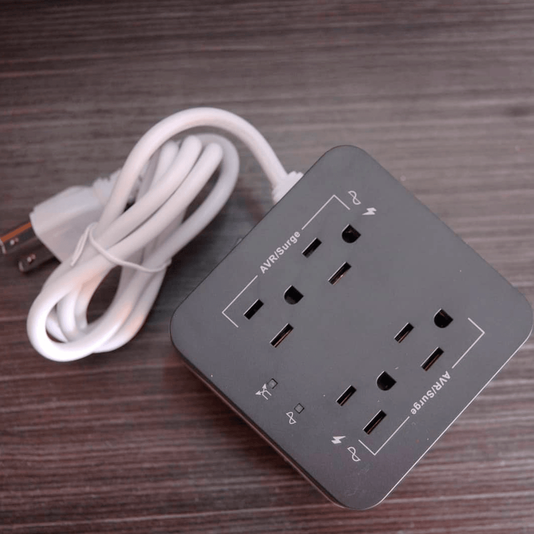 Estabilizador Cdp Ru-avr604i 600va/300W 4 Tomas 4 Puertos Usb - Achorao