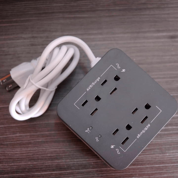 Estabilizador Cdp Ru-avr604i 600va/300W 4 Tomas 4 Puertos Usb - Achorao