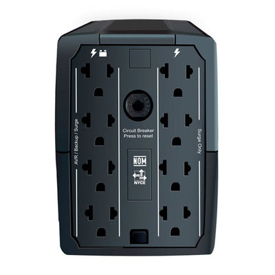 Estabilizador CDP R-UPR508I 500VA/250W 8 Salidas / 5 Port USB / Tipo C - Achorao