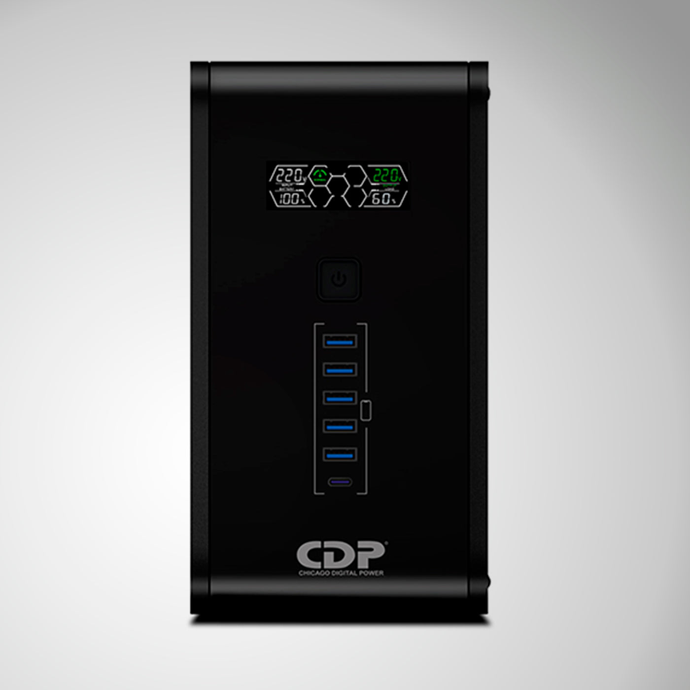 UPS Interactivo CDP R-SMART 1510I 1500VA/900W/ 10 SALIDAS / 5 PORT USB-A - Achorao